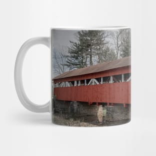 Trostletown Covered Bridge Stoystown Pennsylvania Mug